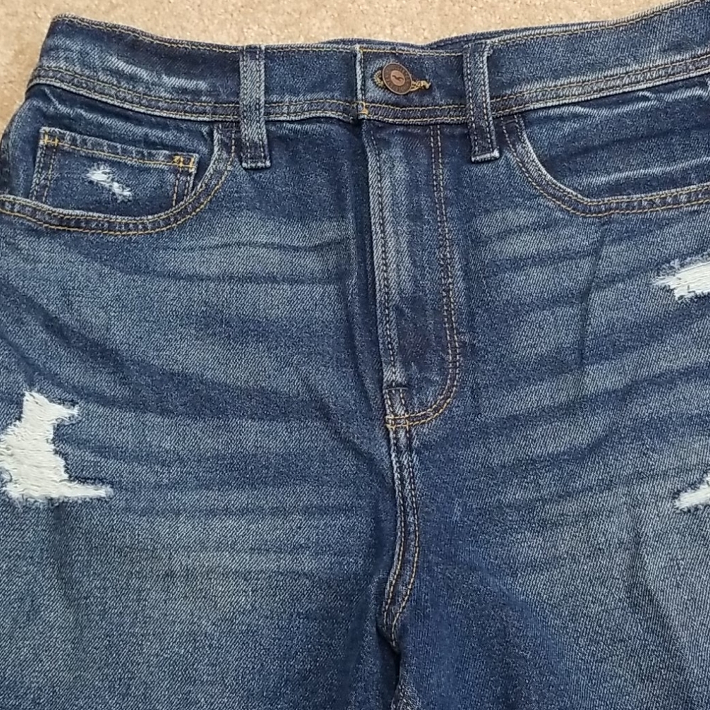 Hollister Cut-Off Jean Shorts Size 26